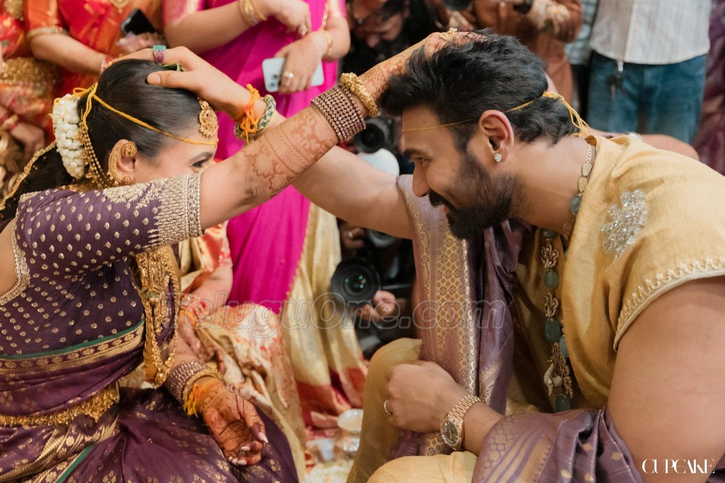 Bellamkonda Sai Sreenivas and Kavya Marriage Photos